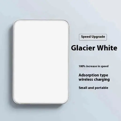 Ultra-Thin 15W Magnetic Power Bank – Sleek Minimal Edition